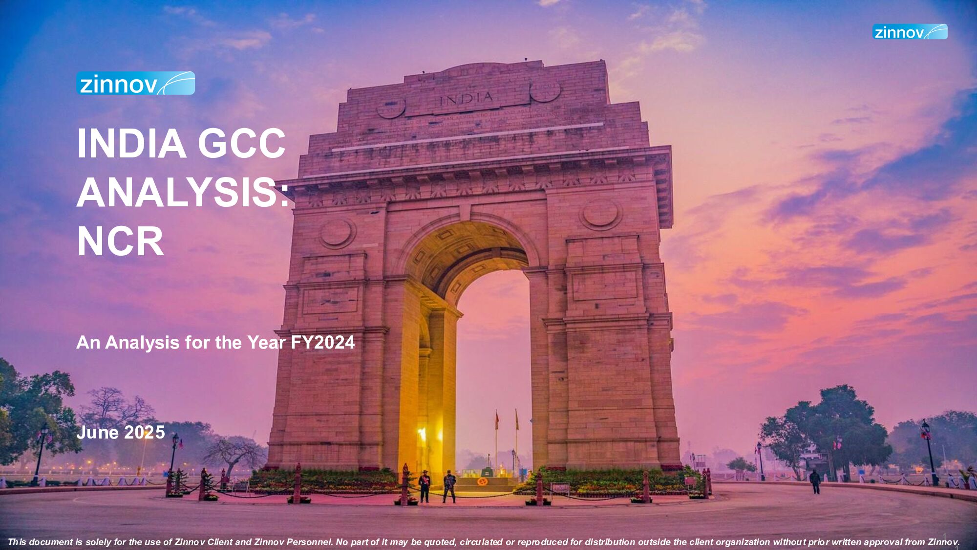 India GCC FY24 Report - NCR (HR & UP) State Analysis