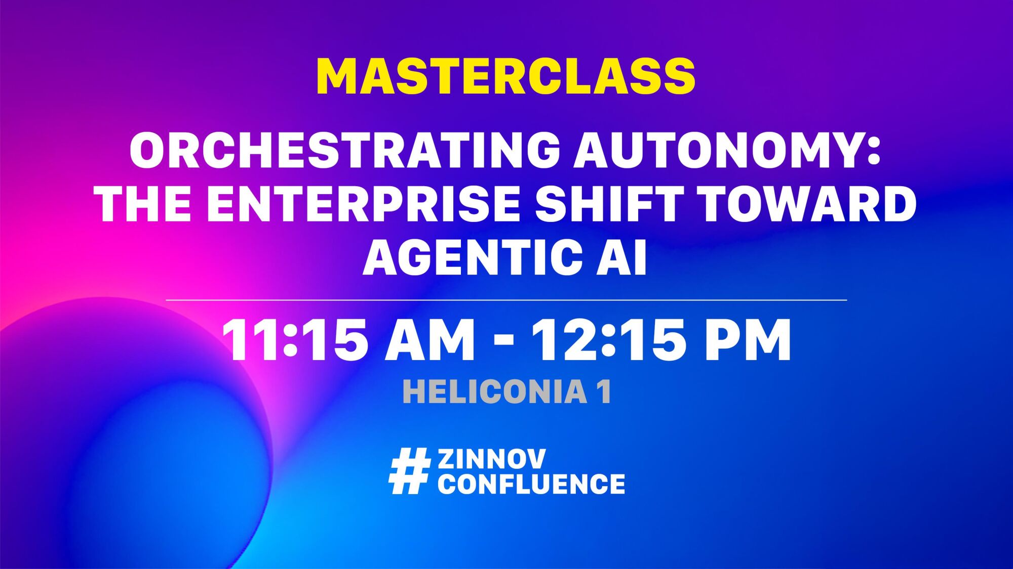 Orchestrating Autonomy