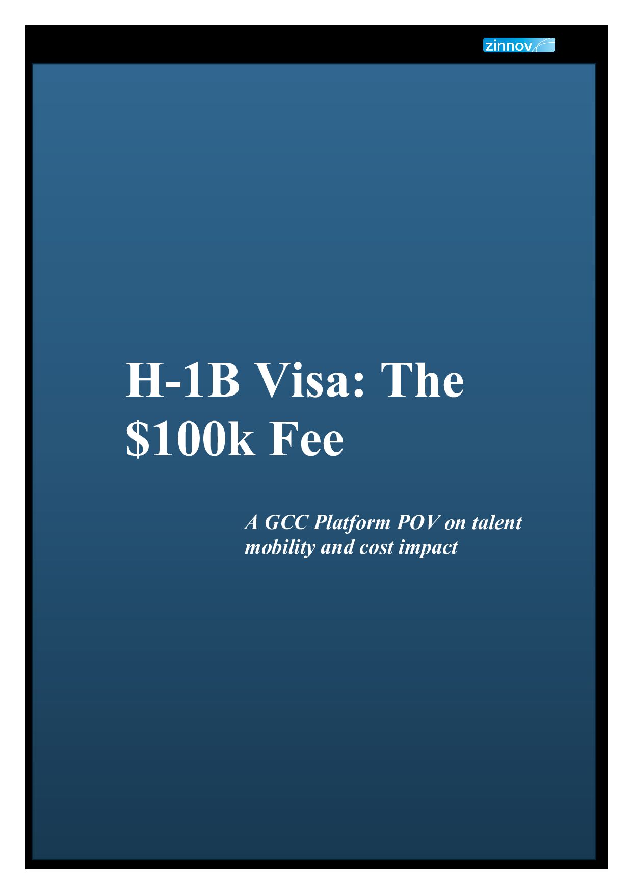 Implications of H-1B Executive Order 2025